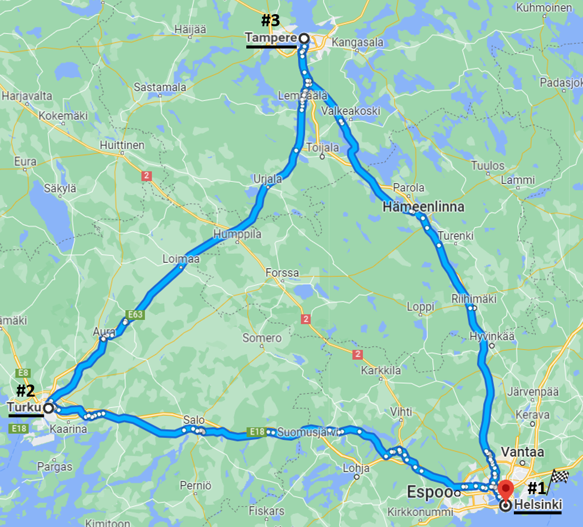 Bike route