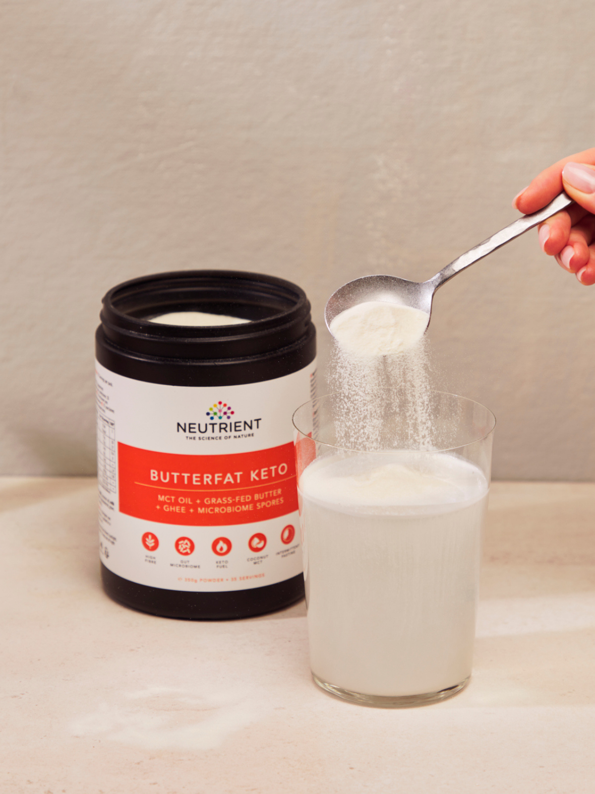 Neutrient™ Butterfat Keto MCT Powder