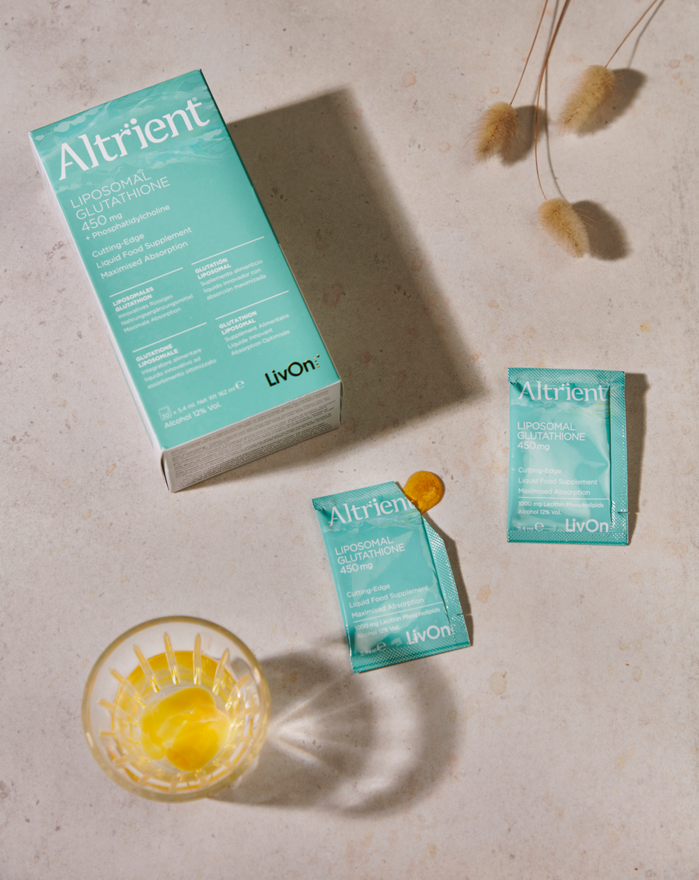 Altrient Altrient Glutathione | Liposomal Glutathione | 30 x 450mg sachets